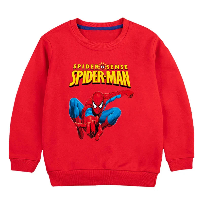 New Spring Autumn Children's Clothing Stitch Sweater Mickey Cartoon kids Sweatshirt boy Girl Long sleeved Pullover Sweatshirt