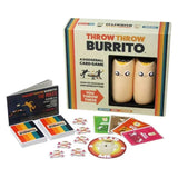 Throw Throw Burrito by Exploding Kittens A Dodgeball Card Game Family-Friendly Party Games  for Adults, Teens & Kids 2-6 Players