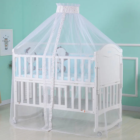 Baby Cradle Bed Mesh Mosquito Nets Foldable Summer Universal Baby Arched Mosquitos Nets Portable Crib Netting For Infant Toddler