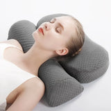 Cervical Pillow, Memory Foam Contour Pillow, Bed Pillows for Side Sleeper Ergonomic Orthopedic Sleeping Pillow