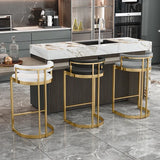 Garden Reception Counter Bar Stools Metal Designer High Computer Space Saving Bar Chair Comfortable Taburete Alto Home Furniture