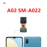 For Samsung Galaxy A02 A022 SM-A022 Small Front Camera Macro Big Back Rear Main Camera Flex Cable