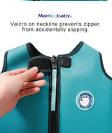 Mambobaby  Swimming Buoyancy Vest Jacket Air Free Baby Swimming Ring Puddle Jumper Safety Kids swim Aid Vest