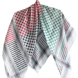 New 125cm Colorful Plaid Muslim Hijab Tactical Desert Arab Scarves Men Women Winter Windy Military Windproof Hiking Scarf