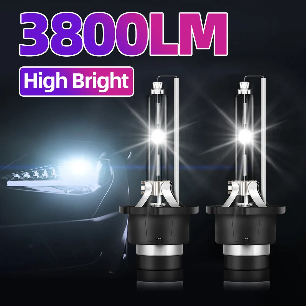 roadsun 2x 35W D1S D2S D3S D4S Xenon HID Headlight Bulbs D1R D2R D3R D4R 3000K 4300K 5000K 6000K 8000K 10000K 12000K Xenon Light