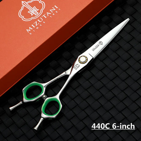 Mizutani new CNC scissors 6-6.3-6.7-7inch bearings screw Thin scissors for haircuts Salon Professional Hairdressing Tools