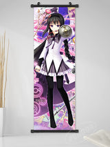 Wall Art Puella Magi Madoka Magica Pictures Anime Poster Scroll Akemi Homura Hanging Tomoe Mami Painting Canvas Print Home Decor