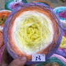 300g Cake Gradient Color Crocheted Shawl Blanket DIY Hand Knitted Cotton Blended Yarn