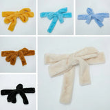 Women’s Soft Plush Pajamas Bathrobe Replacement Belts Solid Flannel Wrap Tie Waist Belt