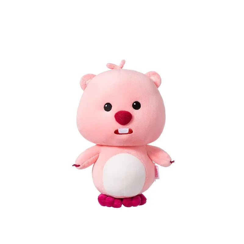 MINISO LOOPY Series - Fruit Head Cover Detachable Doll Cute Beaver Plush Animation Derivatives/Peripheral Products