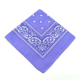 Fashion Bandana Kerchief Head Square Scarves Print Handkerchief Woman Man Hair Band Neck Scarf Sports Headwear Wrap Head Scarf