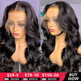 30 32 Inch Body Wave Lace Front Wig 5x5 6x4 Gluless Human Hair Wigs 13x4 13x6 HD Transparent Lace Frontal Wig 4x4 Closure Wig