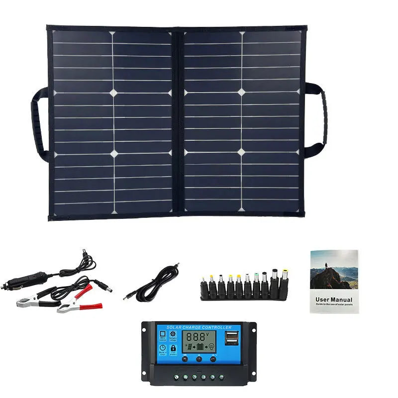 800W Solar Panel Kit Complete Camping Foldable Solar Power Station MPPT Portable Generator Charger 18V for Car Boat Caravan Camp