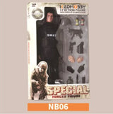 Collection NB01A NB02A NB03A NB04 NB05 NB07 NB08 1/6 Military Army Combat Swat Police Soldier ACU Forces Action Figure Model