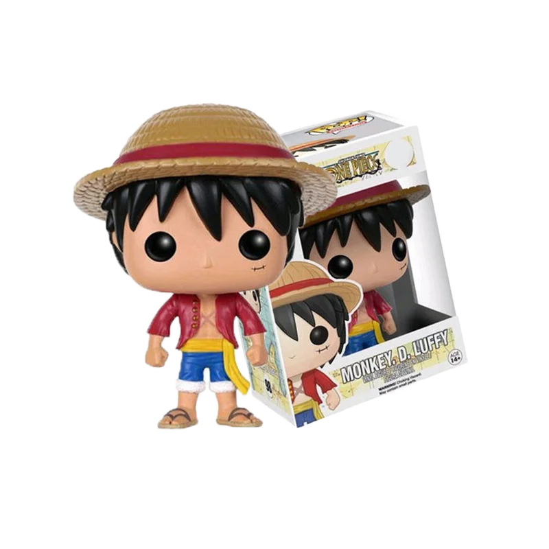 Funko One Piece Figure Luffy Chopper AISI Luo Luffytaro Action Figure Collection Model Toys Brinquedos For Christmas Gift