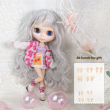 ICY DBS 10th Anniv Blyth doll 30cm 1/6 BJD toy glossy/matter shiny face colorful hair joint body