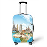 New Holiday style Print Luggage Cover for Travel Suitcase Protector Fits 18 ~32 Inch Zipper Elastic Suitcase cover