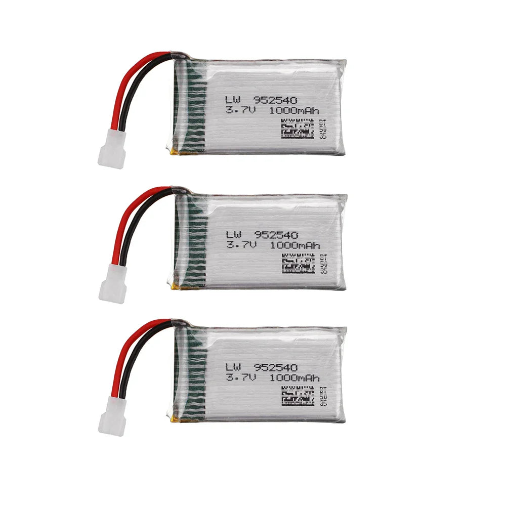 Upgraded 3.7V 1000mAh 25C Lipo Battery 952540 For Syma X5 X5C X5C-1 X5S X5SW X5SC V931 H5C CX-30 CX-30W RC Quadcopter Parts