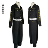 Anime Tokyo Revengers Cosplay Costume Sano Manjiro Mikey Ken Ryuguji Keisuke Baji Cosplay Tokyo Manji Gang Uniform Jacket Coat