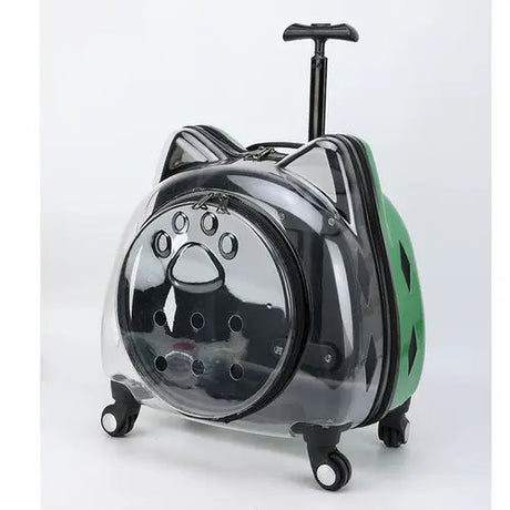 Cute Handbags Wheels Cats Carriers Animal Kitten Carrier Cats Carriers Stroller Travel Trasportin De Gato Cat Accessories