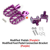 Motorcycle Footpegs Foot Pegs Rests Pedals For Surron Sur-Ron Light Bee Electric Dirt Bike Footrest