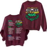 Feliz Cumpleanos Ferxxo World Tour Sweatshirt Man Woman Harajuku Round Neck Long Sleeve Oversized Hoodie