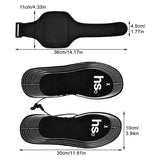 Men Women Heated Shoe Insoles Battery Box Powered Heating Shoes Insoles Electric Foot Warmer Rechargeable One Size Fits All