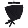 Inner Tie Back Hijab Cap Modal Turban Hat Inner Hijab Caps Islamic Underscarf Bonnet India Hat Female Headwrap Turbante Mujer