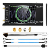 Upgraded NanoVNA 50kHz-6.3GHz Vector Network Antenna Analyzer 4" Measure S Parameters HF VHF UHF SWR Phase Delay Smith Chart