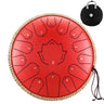 Hluru Music Drum 15 Notes Glucophone Steel Tongue Drum 13 14 Inch 15 Notes C Tone Ethereal Drum Percussion Musical Instruments