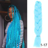 24Inch Synthetic Hair Extensions for Braids 100g/pc Jumbo Braiding Hair Kanekalon Colored Hair Pre Stretched Yaki Jumbo Braids