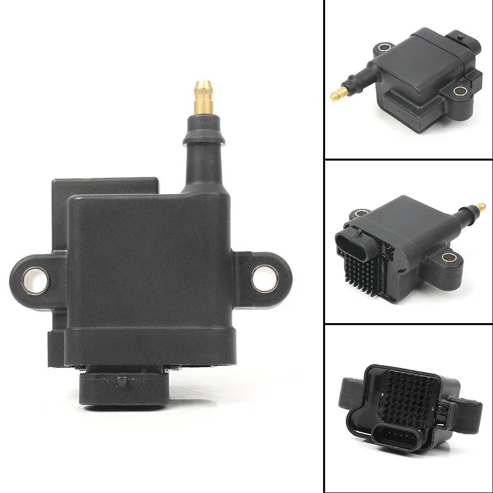 New Ignition Coil 300-8M0077471 339-879984A1 339-879984T00 5 Pin Connector 879984A1 Metal & Plastic Motorcycle Ignition System