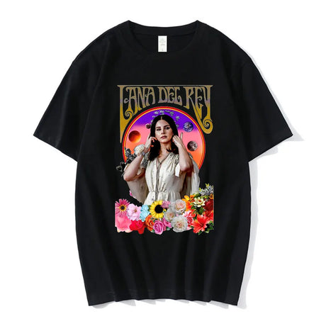 New Lana Del Rey Ldr Graphic Print T Shirt Fashion Streetwear Short Sleeve Casual Crew Neck Plus Size T Shirt Women