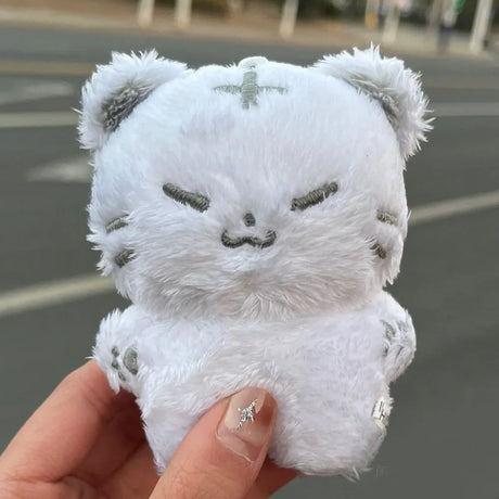 KPOP ST Jeonghan Joshua Jun Hoshi Plush Rabbit Baby Tiger Cat Doll Keyring Cartoon Animals Stuffed Toys Keychains Pendant Decor