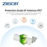 ZIISOR 5G 4G LTE WiFi Antenna Outdoor for Router Aerial Communication Antennas Long Range with N female RP SMA Male