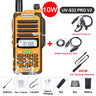 Baofeng UV S22 PRO V2 IP68 Walkie Talkie Waterproof Dual Band 136-174/400-520MHz Ham Radio Upgraded Of UV9R UV5R Pro 50KM Range