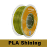 KINGROON 3D Printer Filament Glitter Shining Bling PLA PETG 1.75mm 1kg Spool 3D Printing Material, Newest PLA/PETG Plastic