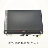 Original 13.3" For Dell XPS 13 9350 9360 LCD Screen Touch Assembly Display P54G P54G002 07TH8V 1920x1080 3200x1800 Tested