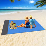 Waterproof Beach Mat Sand Free Blanket Camping Outdoor Picknick Tent Folding Cover Bedding Pocket Picnic 200x210cm Camping Chair