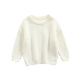 Spring Autumn Sweaters Newborn Infant Knit Wear Toddler Knitting Pullovers Tops Baby Girl Boy Sweaters Kids Sweaters