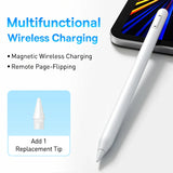 Baseus Wireless Charging Stylus Gen3 with Remote Page-Flipping Palm Rejection Touch Pens with Tilt Sensitivity for iPad Pro