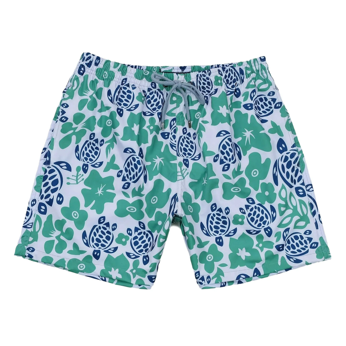 Turtle Shorts For Men Swimming Trunks Summer Four Sides Elastic Waterproof Quick Drying Beach Board Shorts Fitness Plus Size