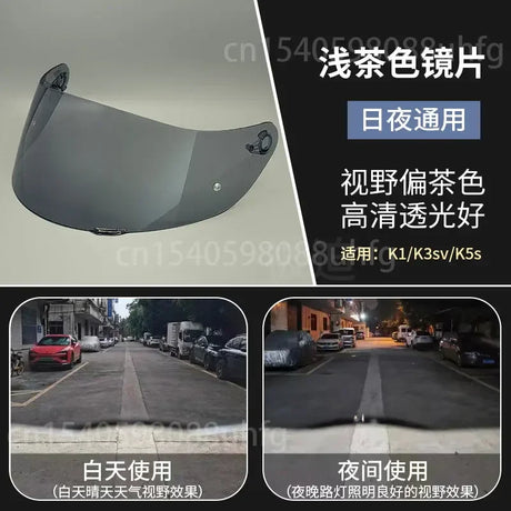 Motorcycle Helmet Visor for K1 K3SV K5 Moto Helmet Shield Accessories Motorcycle Anti-scratch Wind Shield