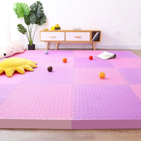 Puzzle Mat Baby Game Mat 60x60cm Play Mats 16PCS Baby Play Mat Baby Activity Gym Game Mats Tatame Baby Rug Floor Mats Foot Mat