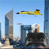 RC Plane SU-35 With LED Lights Remote Control Flying Model Glider Aircraft 2.4G Fighter Hobby Airplane EPP Foam Toys Kids Gift