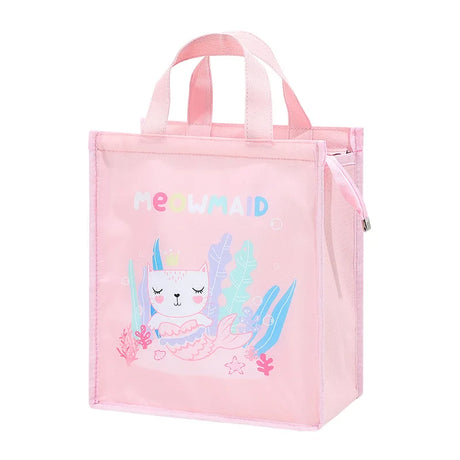 High-Capacity Portable Insulated Lunch Bag Women Kid Picnic Work Travel Food Thermal Storage Container Bento Box Cooler Tote Bag