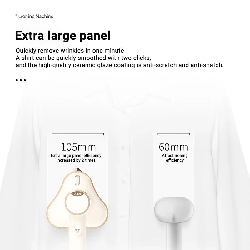 Xiaomi Youpin Iron Steamer Handheld Clothes Steam Ironing Machine Wrinkle Removal Wet and Dry Dual-Use Household Garment Steamer