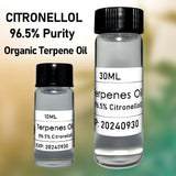 OSM Food-Grade Natural Pure Terpene Citronellol with Purity 96.5% as raw material to DIY perfume or flavor liquid and cosmetics