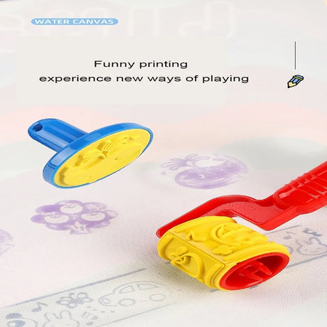 Magic Water Drawing Mat Coloring Doodle Mat with Magic Pen Montessori Toys Painting Board Educational Toys Water Canvas for Kids