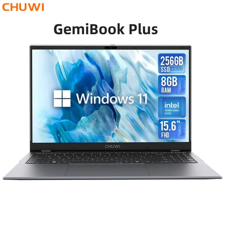 CHUWI GemiBook Plus Laptop 16GB LPDDR5 512GB SSD Intel Alder Lake N100 15.6'' FHD 1920 * 1080 WiFi 6 Windows 11 Laptops